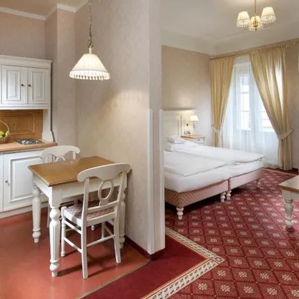 interiér vily Alpská růže interiér vily Alpská růže