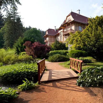 hotel Jestřabí a okolní park hotel Jestřabí a okolní park