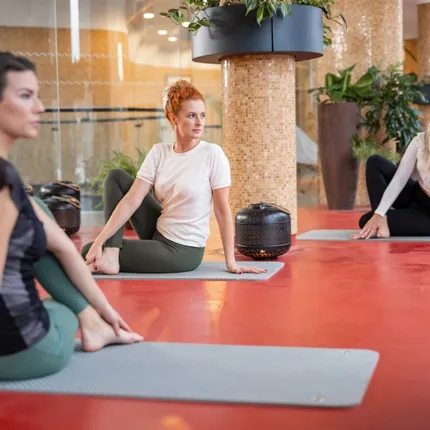 ranní jóga pro hosty hotelu Alexandria ranní jóga pro hosty hotelu Alexandria