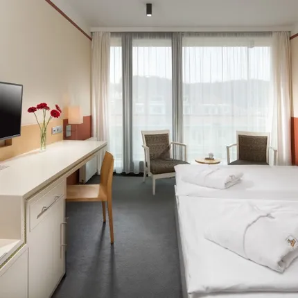 pokoj v nové budově hotelu Alexandria pokoj v nové budově hotelu Alexandria