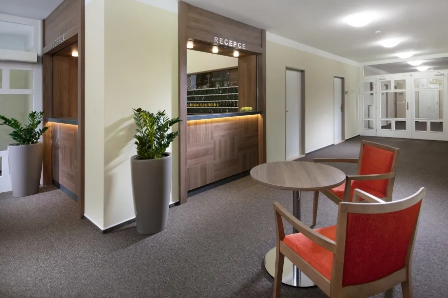 vstupní hala a recepce