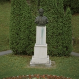 Pomník s bustou Leoše Janáčka