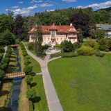 Letecký pohled na hotel Jestřabí***