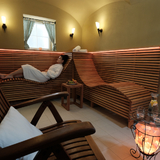 Relaxační místnost po saunování